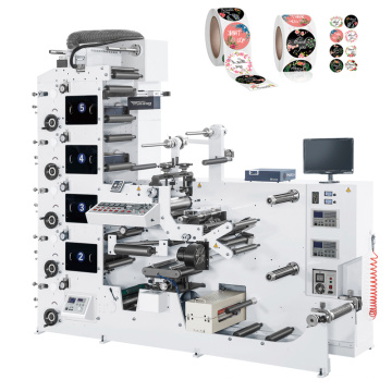 RTRY-520F roll to roll digital web printing press label printing machine for sale